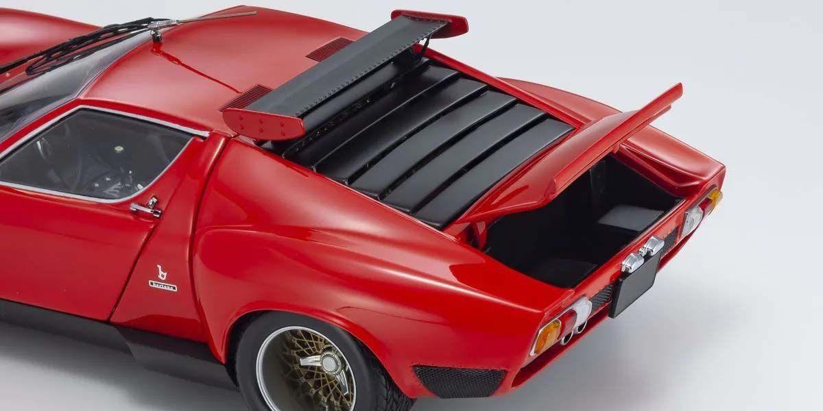 Kyosho Lamborghini Miura SVR - Red/Black 1:18 Modell - Artexio