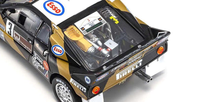 Kyosho Lancia Rallye 037 – #1 – Piancavallo 1985 – Winner Tabaton/Tedeschini 1:18 Modell - Artexio