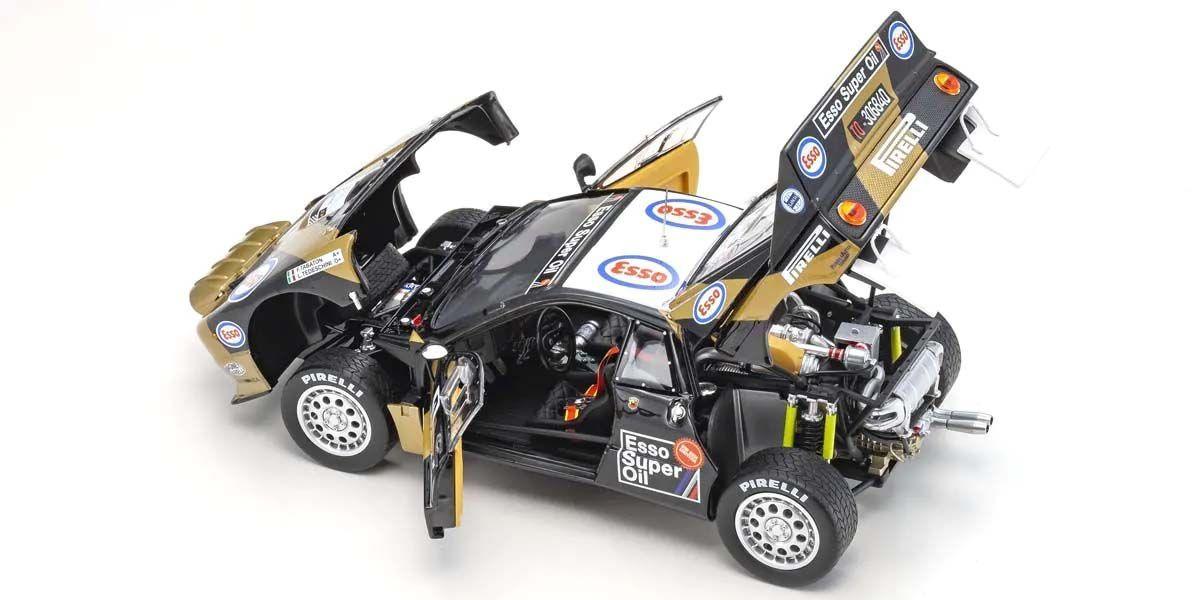 Kyosho Lancia Rallye 037 – #1 – Piancavallo 1985 – Winner Tabaton/Tedeschini 1:18 Modell - Artexio