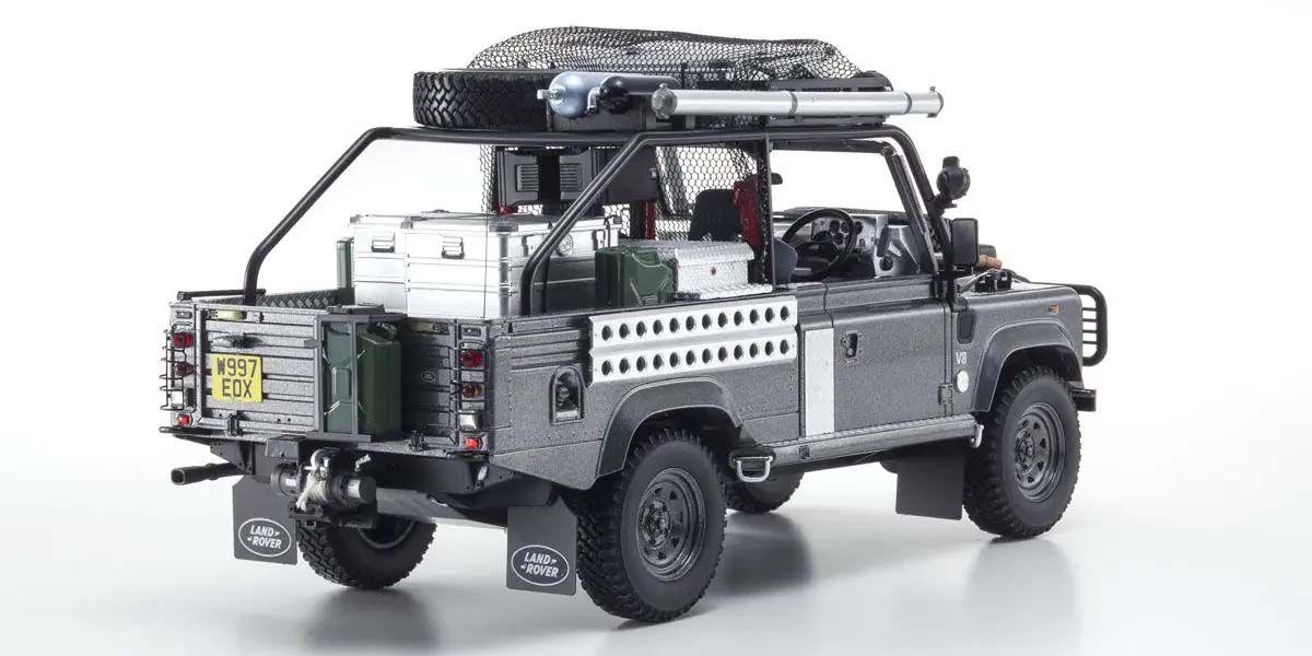 Kyosho Land Rover Defender - Corris Grey 1:18 Modell - Artexio