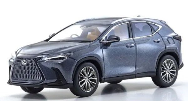 Kyosho Lexus NX450h+ RHD Sonic Chrome Grey Metallic 1:43 Modell