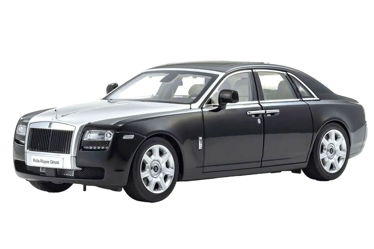 Kyosho Rolls Royce Ghost - Black/Silver 1:18 Modell