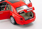 Kyosho Rolls Royce Ghost - Red/Silver 1:18 Modell