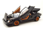Kyosho Lamborghini Countach Walter Wolf – Dark Blue 1:18 Modell
