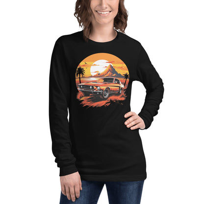 Langärmeliges Unisex T-Shirt "Ford Mustang" - Artexio