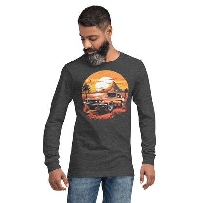 Langärmeliges Unisex T-Shirt "Ford Mustang" - Artexio