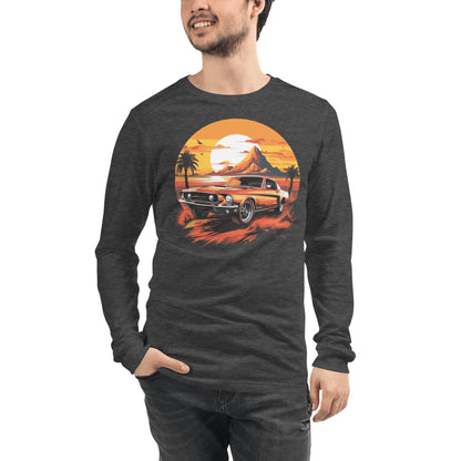 Langärmeliges Unisex T-Shirt "Ford Mustang" - Artexio