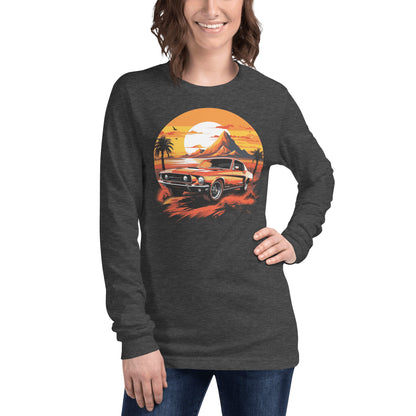 Langärmeliges Unisex T-Shirt "Ford Mustang" - Artexio