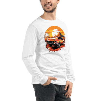 Langärmeliges Unisex T-Shirt "Ford Mustang" - Artexio