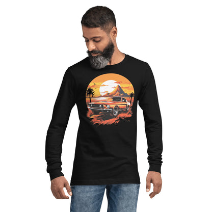 Langärmeliges Unisex T-Shirt "Ford Mustang" - Artexio