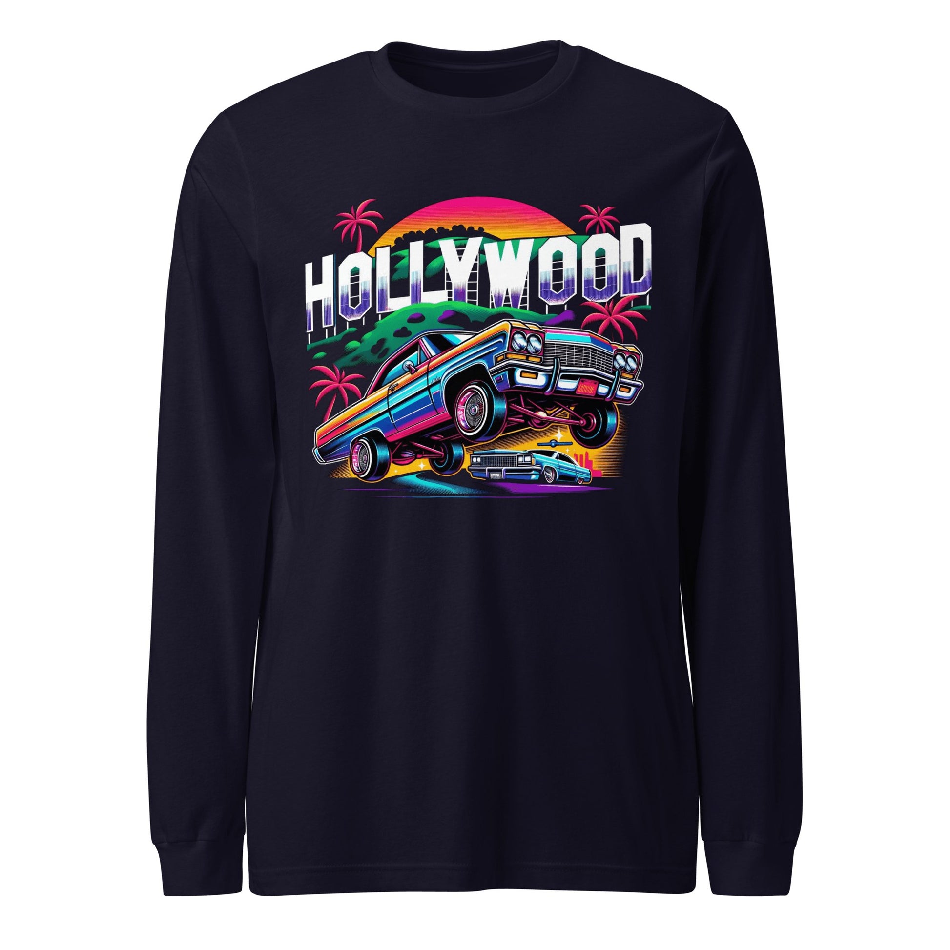 Langärmeliges Unisex T-Shirt "Hollywood" - Artexio