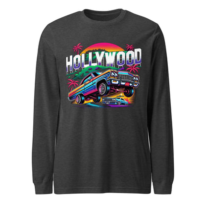 Langärmeliges Unisex T-Shirt "Hollywood" - Artexio