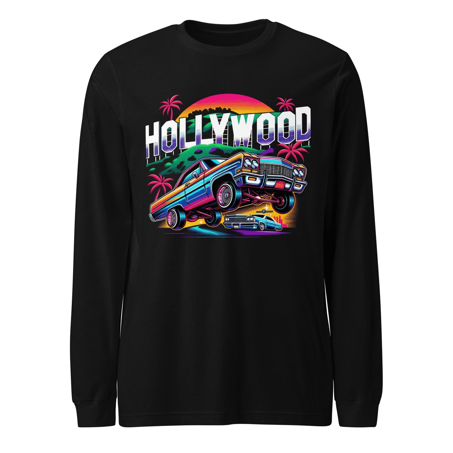 Langärmeliges Unisex T-Shirt "Hollywood" - Artexio