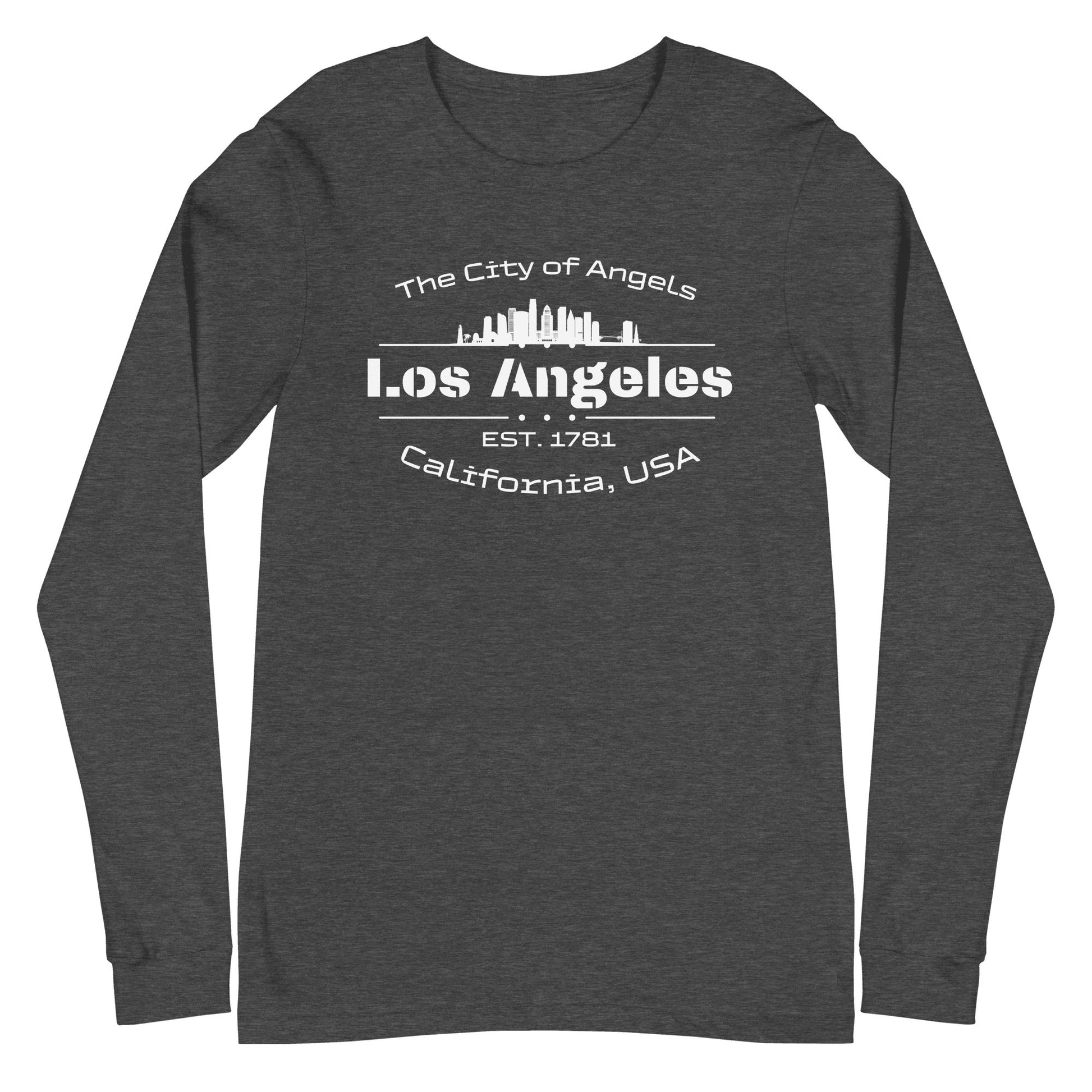 Langärmeliges Unisex T-Shirt "Los Angeles" - Artexio