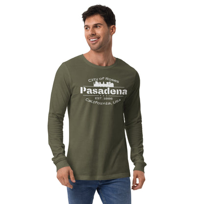 Langärmeliges Unisex T-Shirt "Pasadena" - Artexio