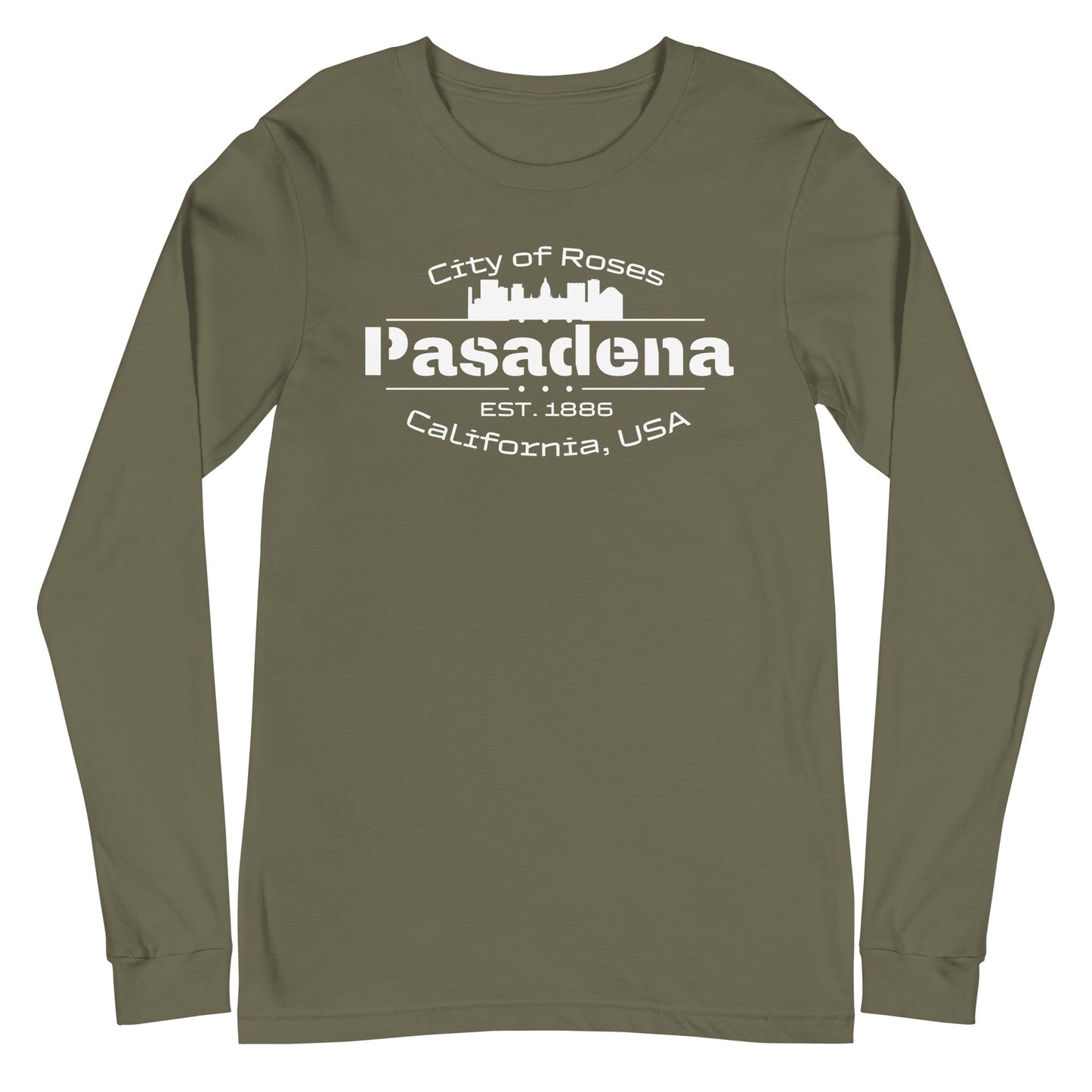 Langärmeliges Unisex T-Shirt "Pasadena" - Artexio