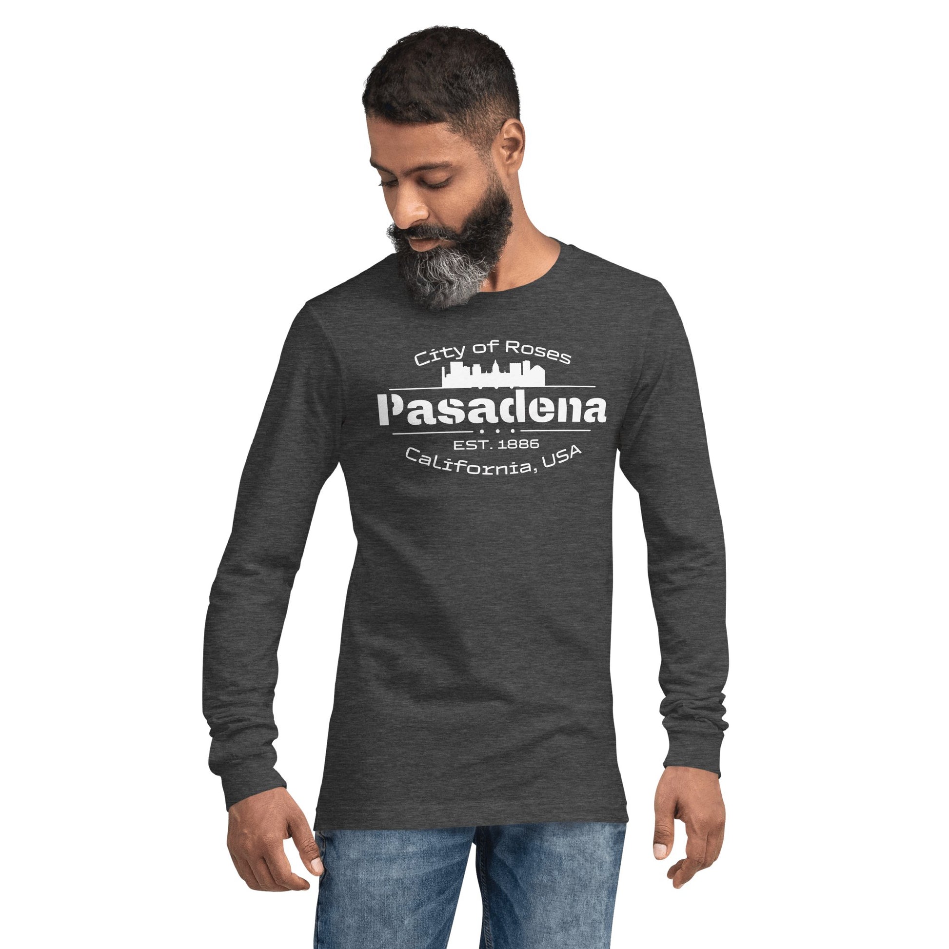 Langärmeliges Unisex T-Shirt "Pasadena" - Artexio