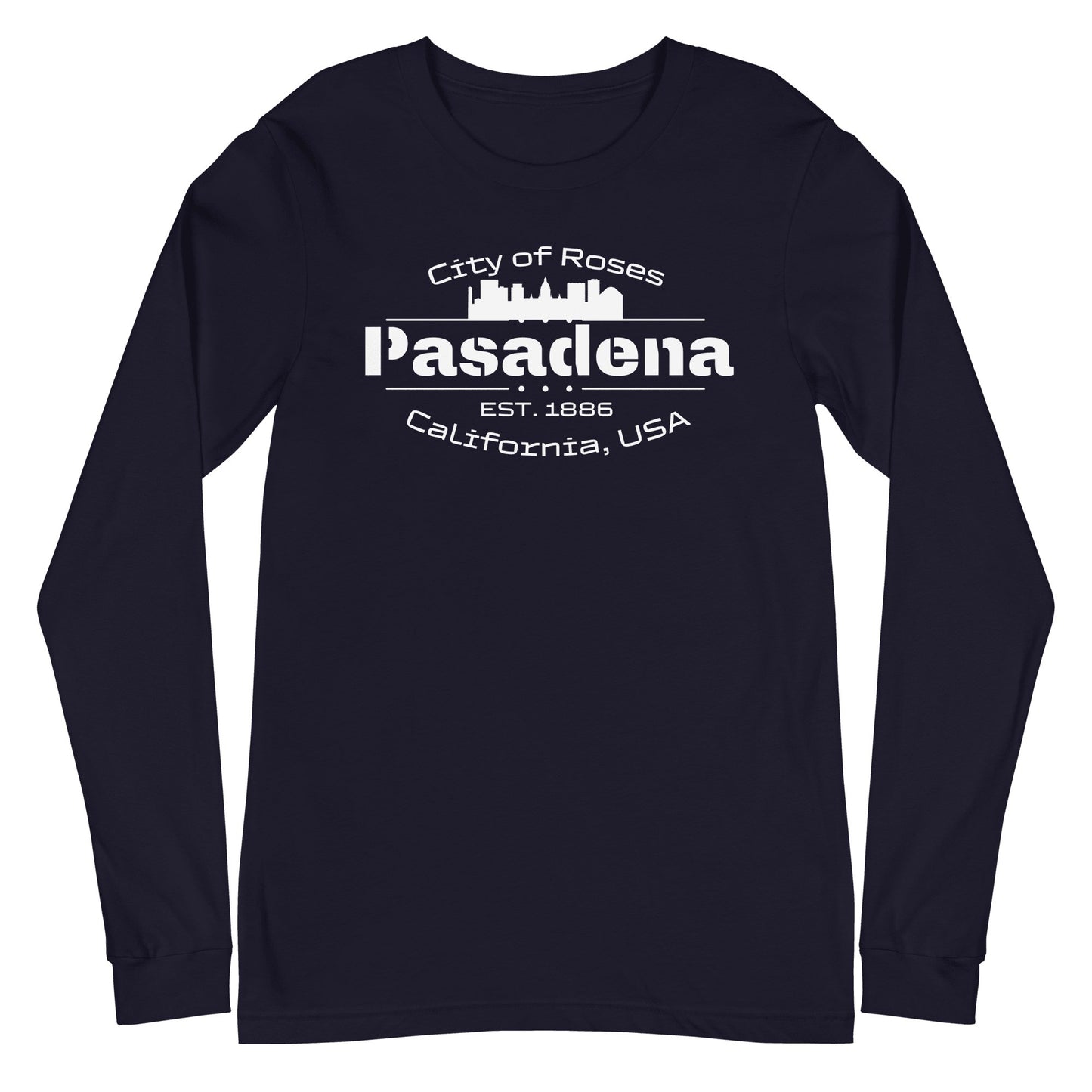 Langärmeliges Unisex T-Shirt "Pasadena" - Artexio