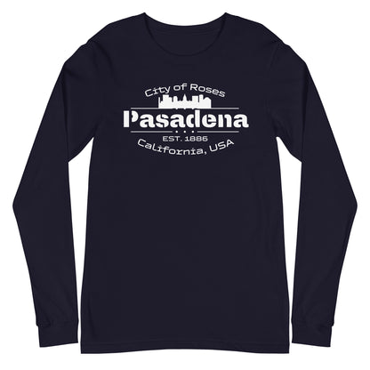 Langärmeliges Unisex T-Shirt "Pasadena" - Artexio