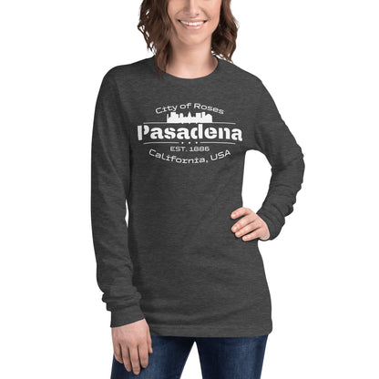 Langärmeliges Unisex T-Shirt "Pasadena" - Artexio