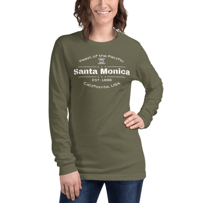 Langärmeliges Unisex T-Shirt "Santa Monica" - Artexio