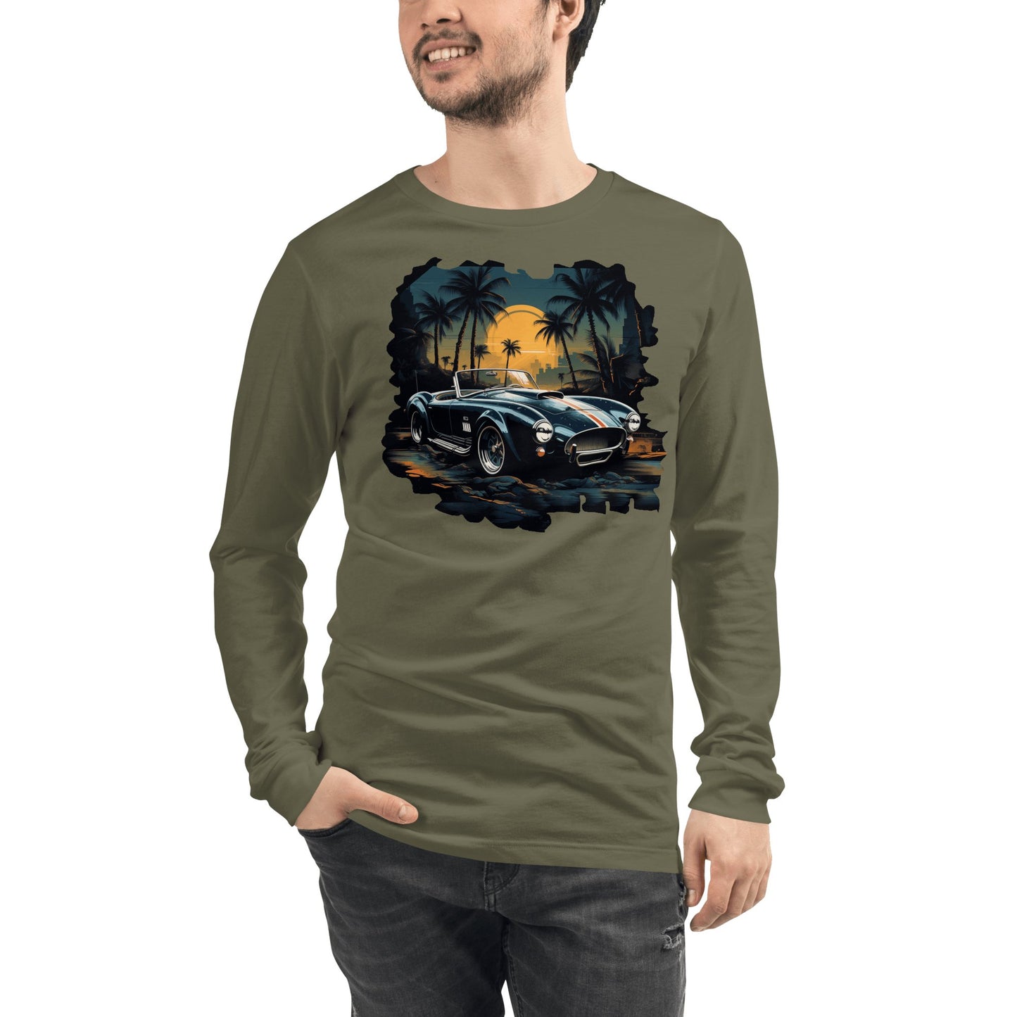 Langärmeliges Unisex T-Shirt "Shelby Cobra" - Artexio