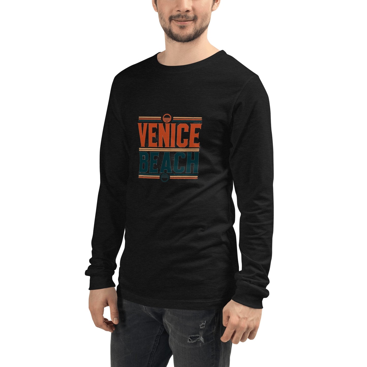 Langärmeliges Unisex T-Shirt "Venice Beach" - Artexio