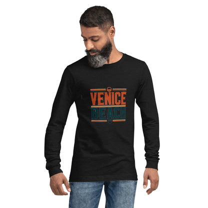 Langärmeliges Unisex T-Shirt "Venice Beach" - Artexio