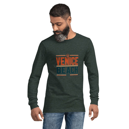 Langärmeliges Unisex T-Shirt "Venice Beach" - Artexio