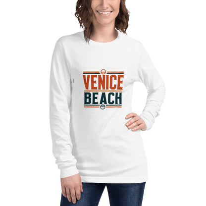 Langärmeliges Unisex T-Shirt "Venice Beach" - Artexio