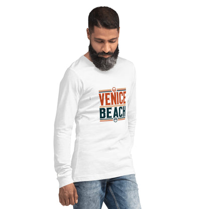 Langärmeliges Unisex T-Shirt "Venice Beach" - Artexio