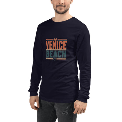 Langärmeliges Unisex T-Shirt "Venice Beach" - Artexio