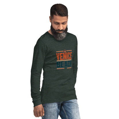 Langärmeliges Unisex T-Shirt "Venice Beach" - Artexio