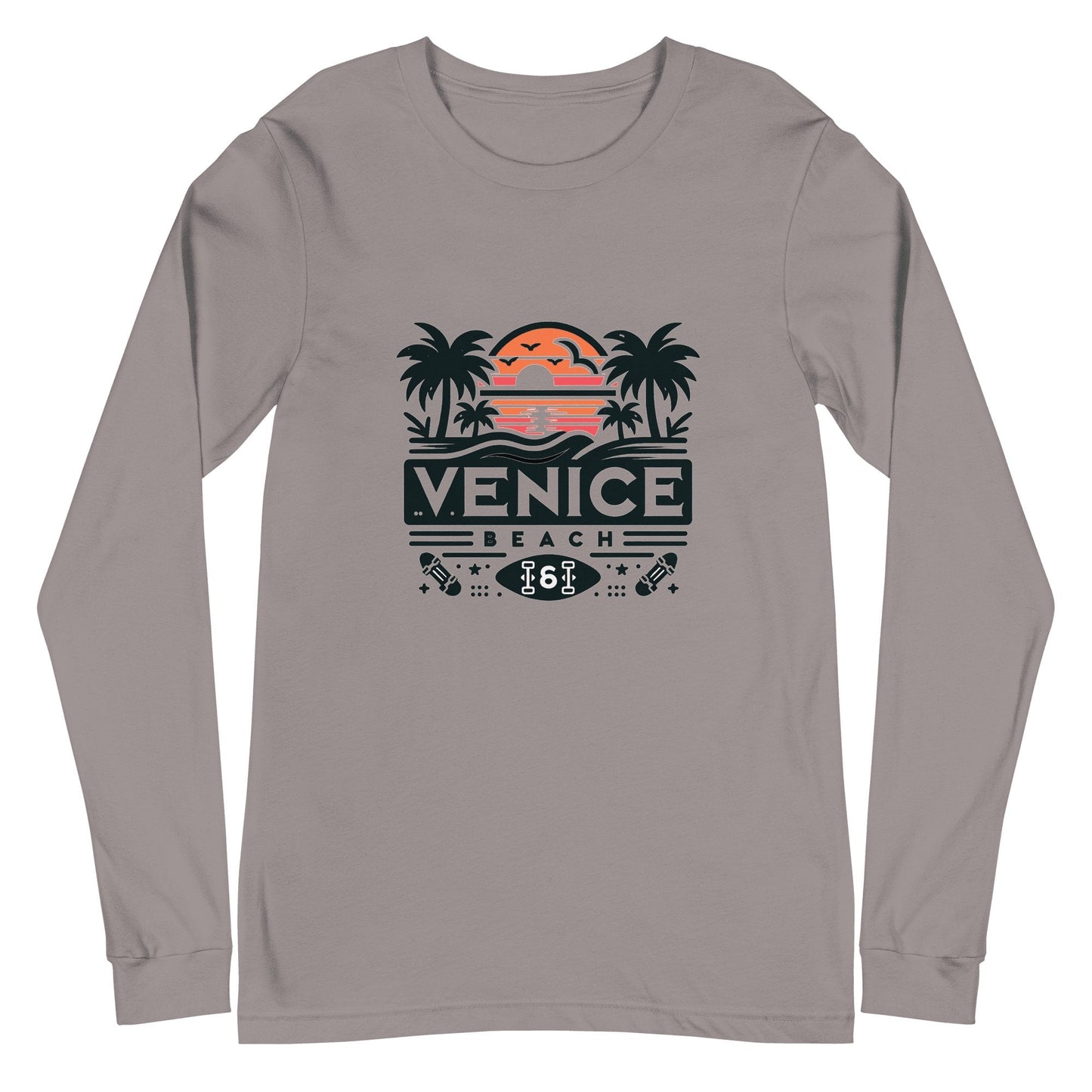 Langärmeliges Unisex T-Shirt "Venice Beach" - Artexio