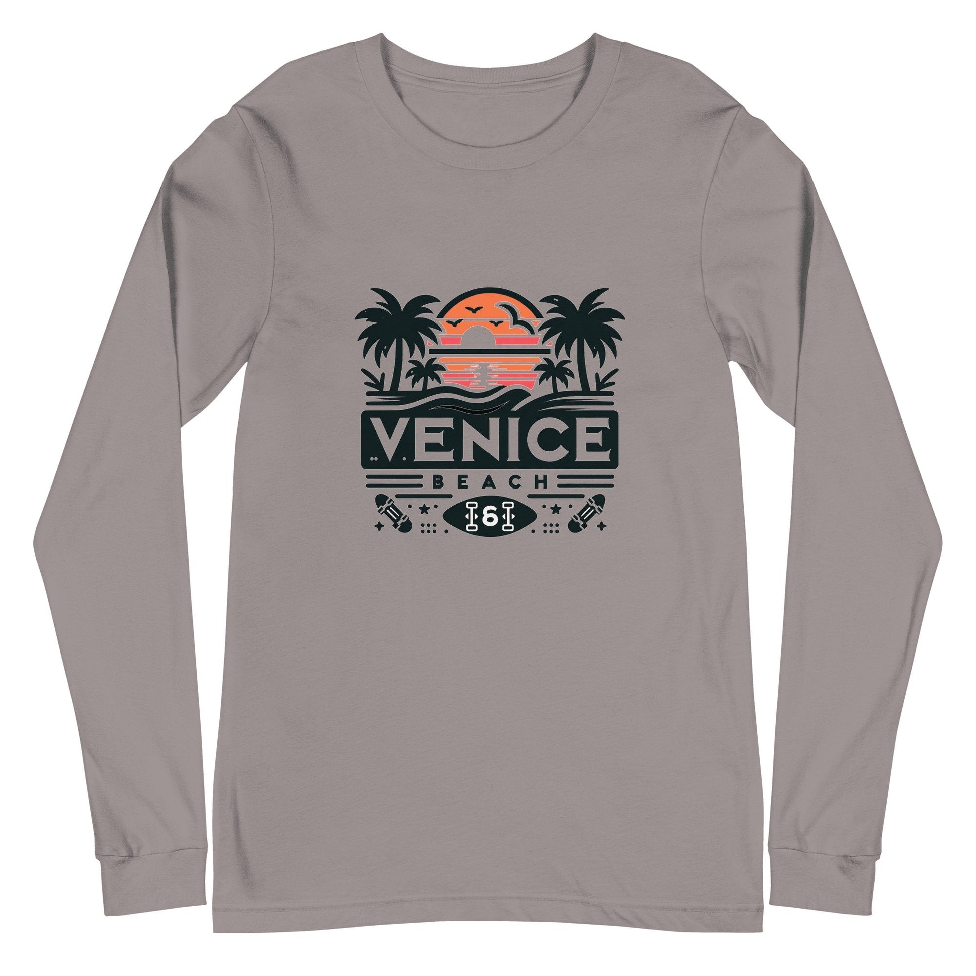 Langärmeliges Unisex T-Shirt "Venice Beach" - Artexio