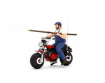 Laudo Racing Bud Spencer Motozodiaco Tuareg 223 - 2 & Terence Hill Moto Ossa AE73 (DIE CAST BIKES) 1:18 Modell