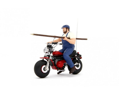 Laudo Racing Bud Spencer Motozodiaco Tuareg 223 - 2 & Terence Hill Moto Ossa AE73 (DIE CAST BIKES) 1:18 Modell