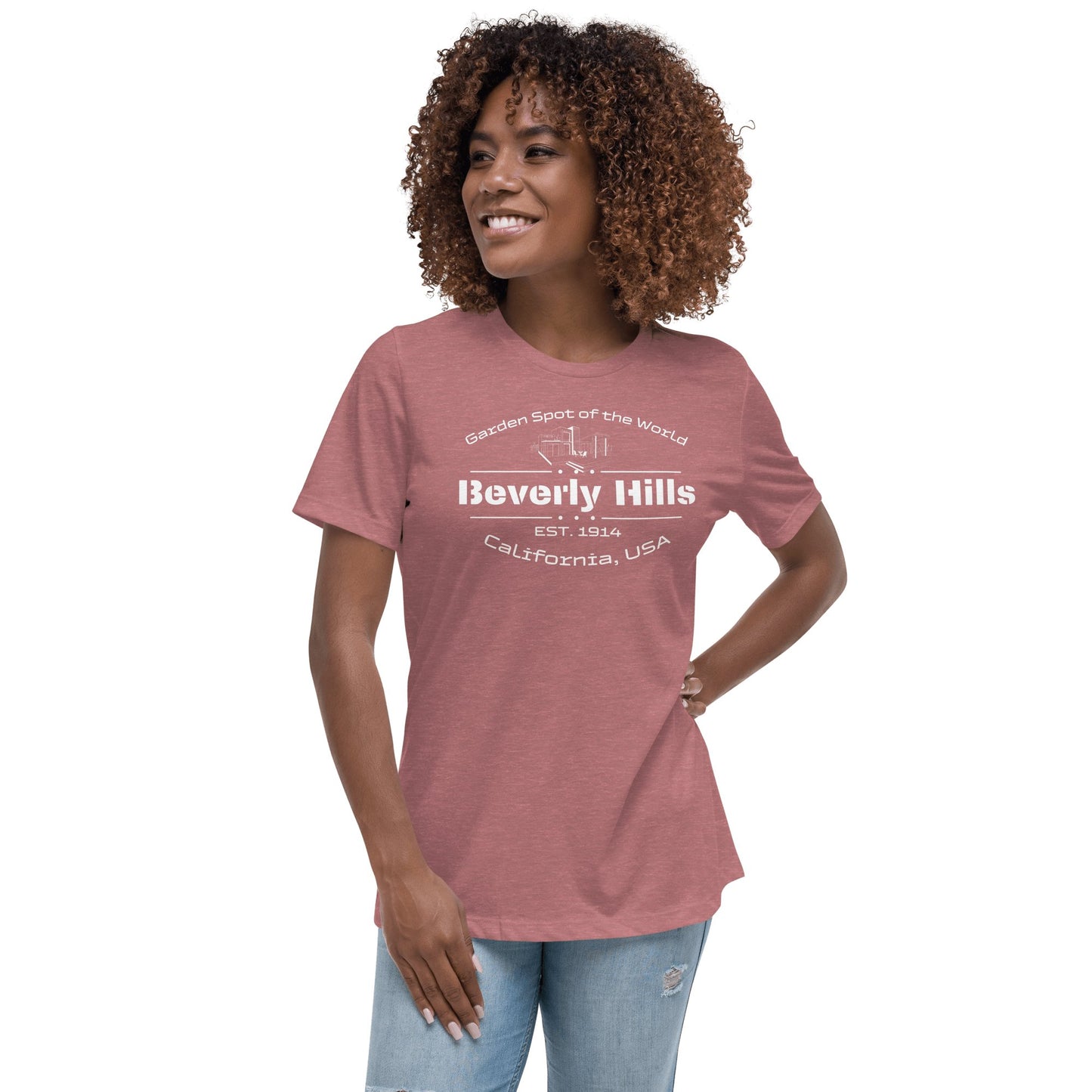 Lockeres Damen T-Shirt "Beverly Hills" - Artexio