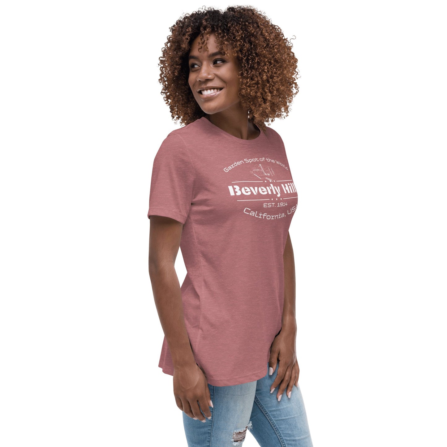 Lockeres Damen T-Shirt "Beverly Hills" - Artexio