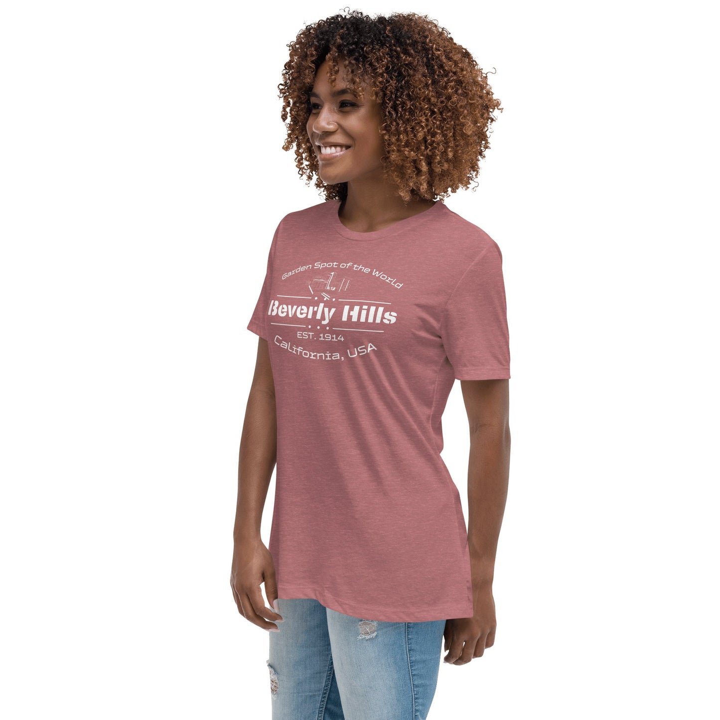 Lockeres Damen T-Shirt "Beverly Hills" - Artexio