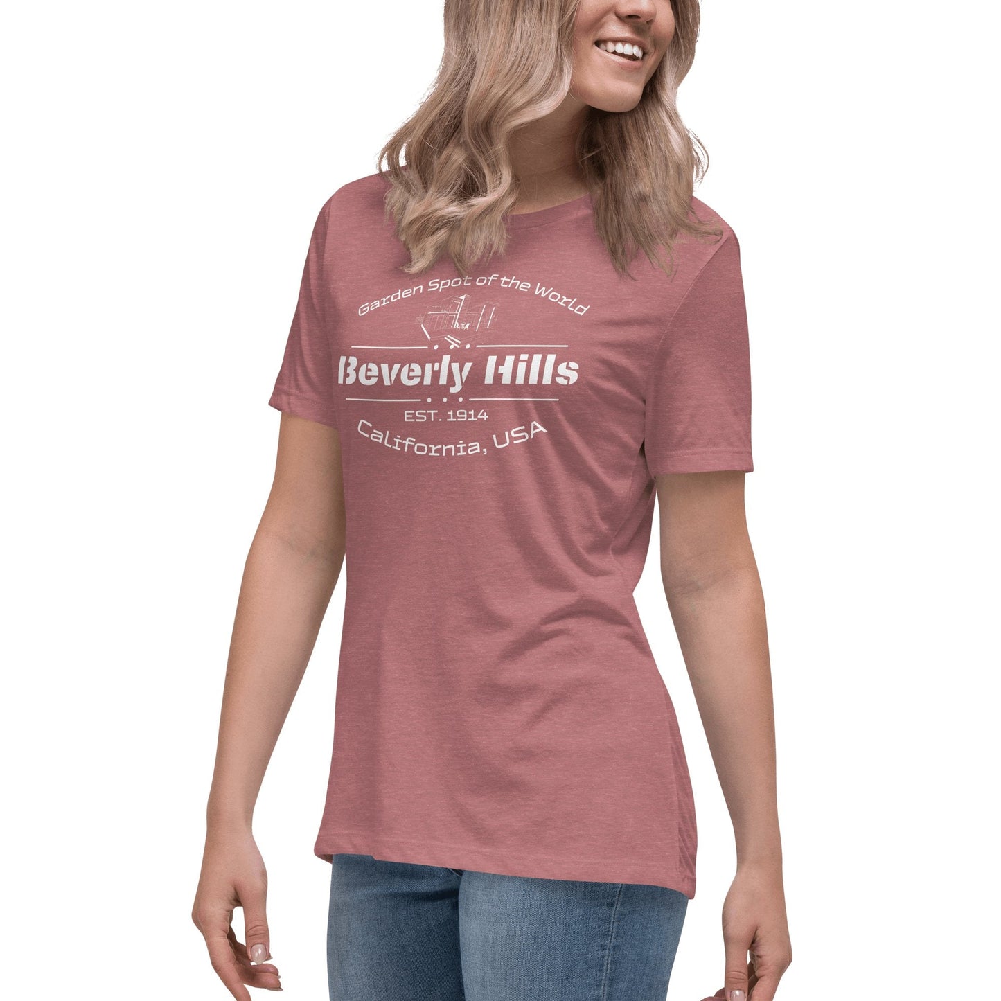 Lockeres Damen T-Shirt "Beverly Hills" - Artexio