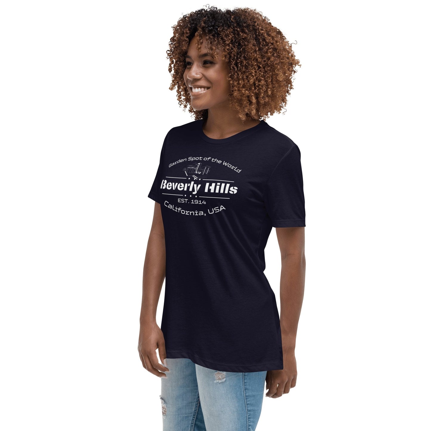 Lockeres Damen T-Shirt "Beverly Hills" - Artexio