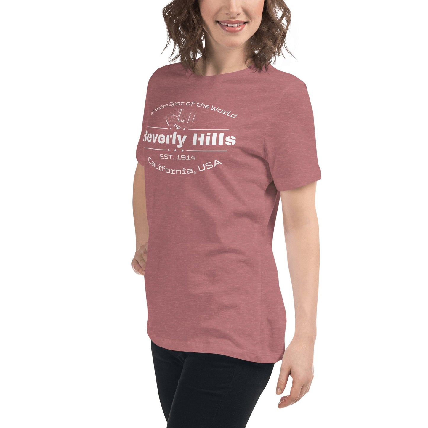 Lockeres Damen T-Shirt "Beverly Hills" - Artexio