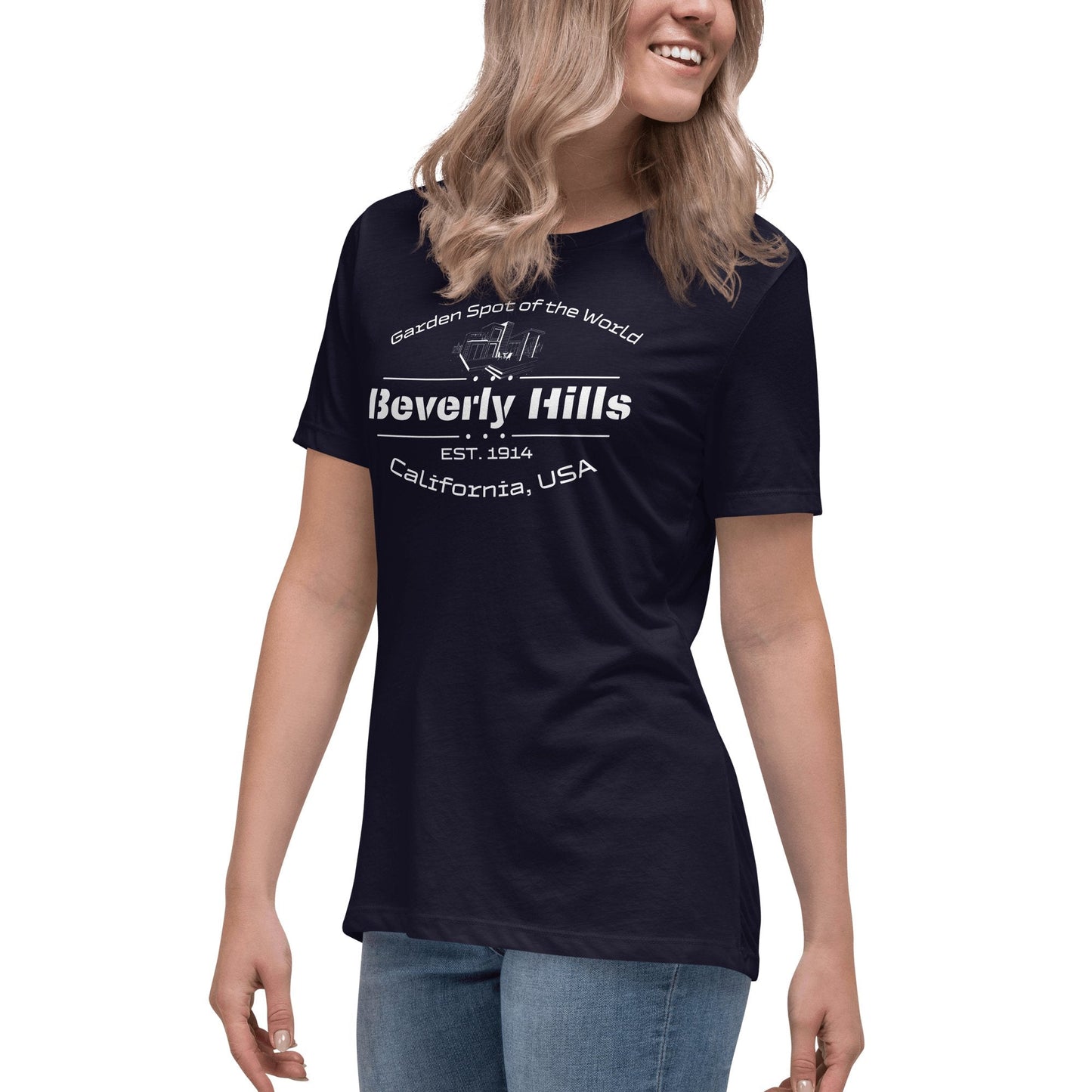 Lockeres Damen T-Shirt "Beverly Hills" - Artexio