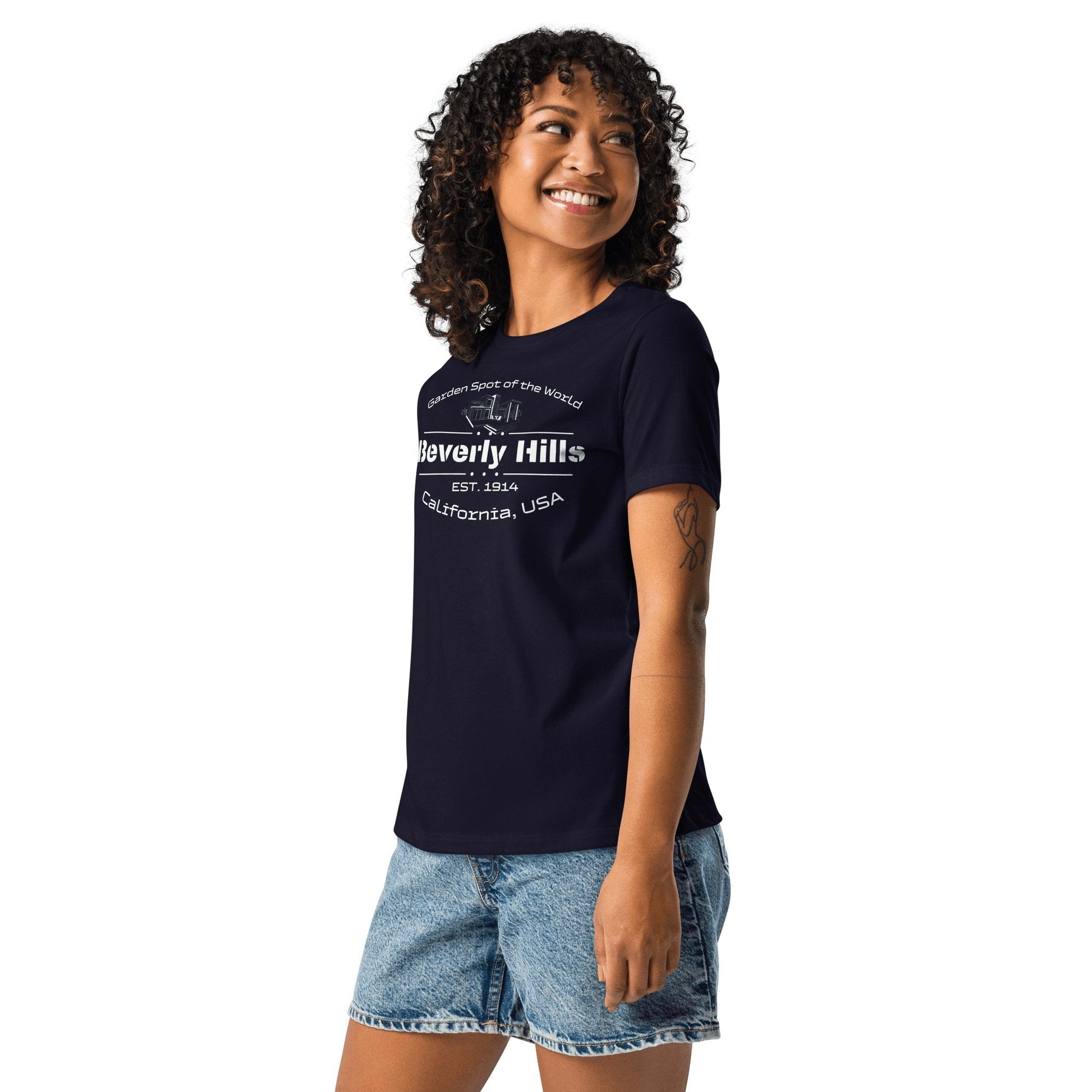 Lockeres Damen T-Shirt "Beverly Hills" - Artexio