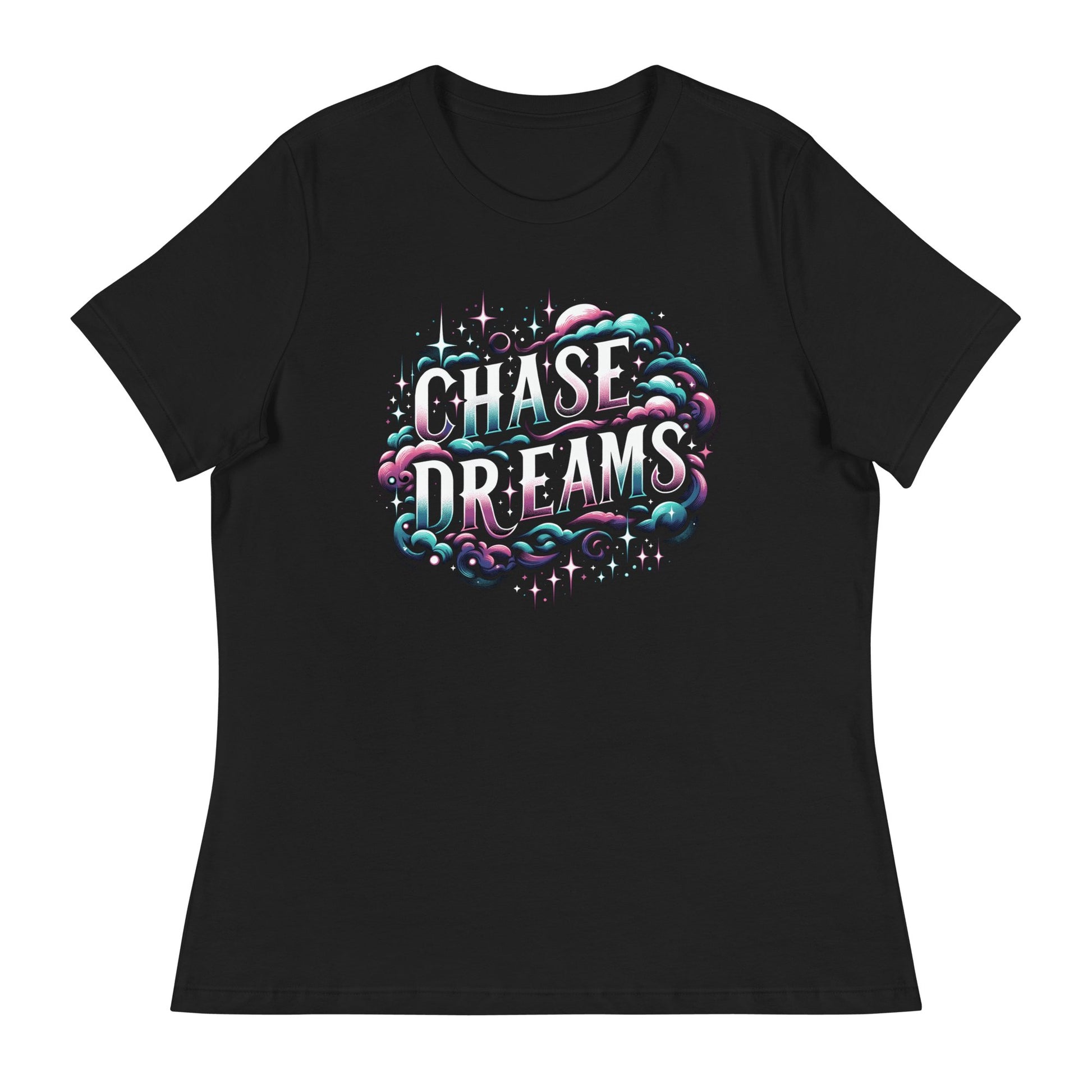 Lockeres Damen T-Shirt "Chase Dreams" - Artexio