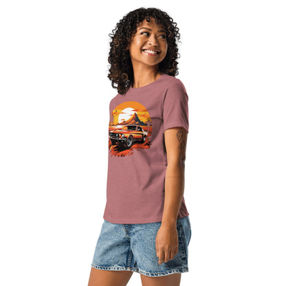 Lockeres Damen - T-Shirt "Ford Mustang" - Artexio