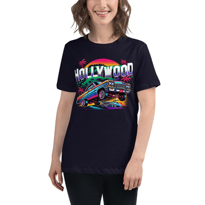 Lockeres Damen T-Shirt "Hollywood" - Artexio