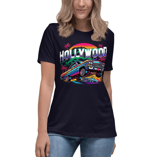 Lockeres Damen T-Shirt "Hollywood" - Artexio