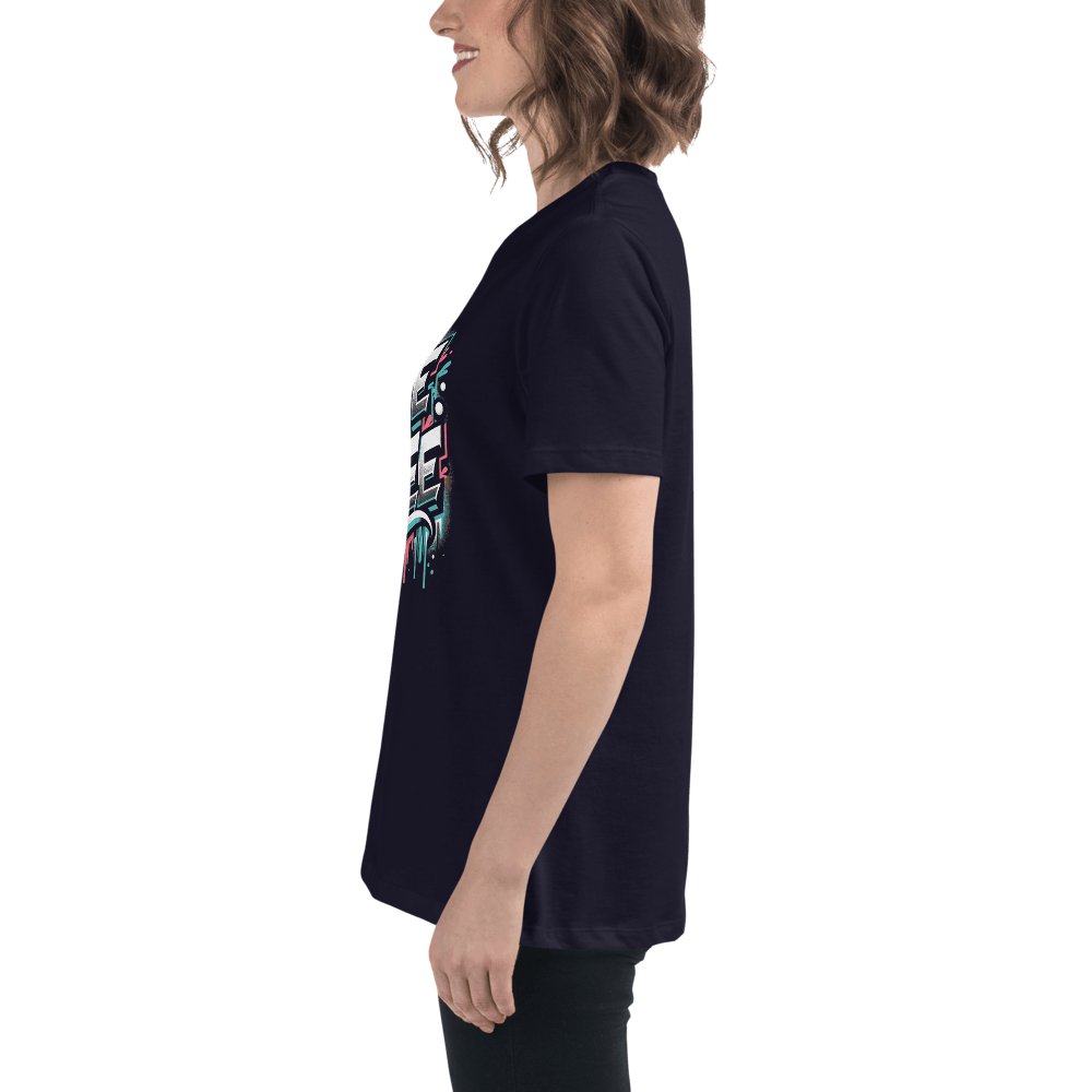 Lockeres Damen T-Shirt "Live Free" - Artexio